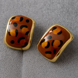 Серьги гвоздики ювелирный сплав серебряная игла 1J12189CJJ Серьги гвоздики ювелирный сплав серебряная игла 1J12189CJJ