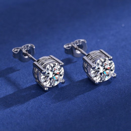 Серьги медь камень циркон 1J12325CJJ Серьги медь камень циркон 1J12325CJJ