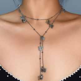 Колье напыление платиной 1J11644CJJ Колье напыление платиной 1J11644CJJ