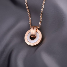 Колье медицинская сталь с напылением золотом J10508CJJ Колье медицинская сталь с напылением золотом J10508CJJ