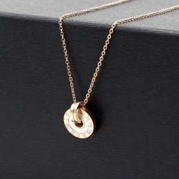 Колье медицинская сталь с напылением золотом J10511CJJ Колье медицинская сталь с напылением золотом J10511CJJ