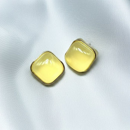 Серьги медь с напылением золотом J10470CJJ Серьги медь с напылением золотом J10470CJJ