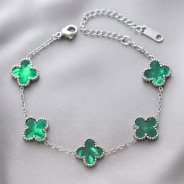 Браслет титановая сталь напыление платиной 1J12155CJJ Браслет титановая сталь напыление платиной 1J12155CJJ