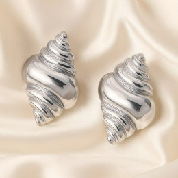 Серьги медицинская сталь 1J12385CJJ Серьги медицинская сталь 1J12385CJJ