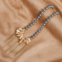 Колье ювелирный сплав жемчуг 1J12221CJJ Колье ювелирный сплав жемчуг 1J12221CJJ