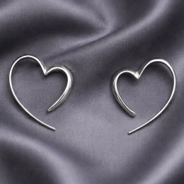 Серьги медь посеребрение 1J12402CJJ Серьги медь посеребрение 1J12402CJJ